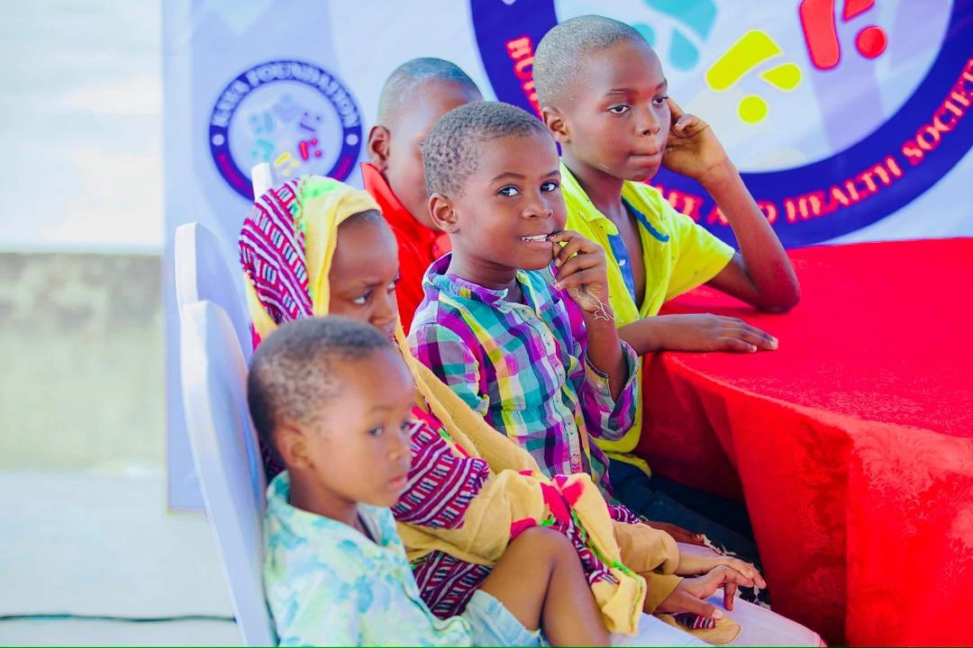 Children at KAYA Foundation event
